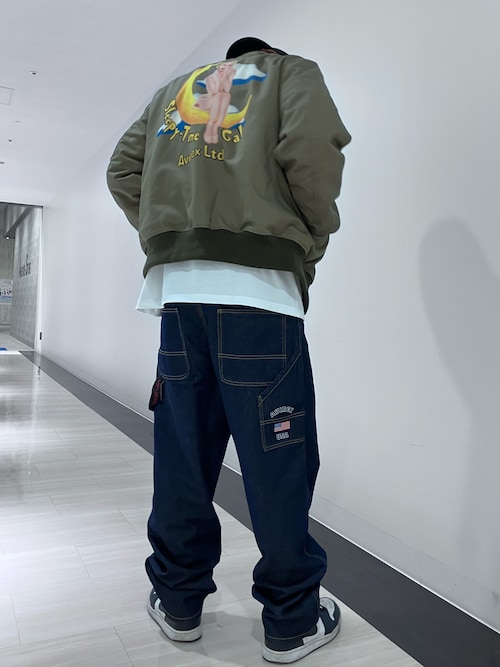 VARSITY LOGO 2.0 ロングTシャツ（Tシャツ/カットソー）｜AVIREX