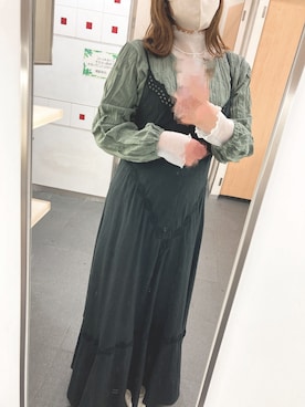 「Isn't She?（イズントシー）のアイテム」を使った、ころさん（レディース・162cm）の春コーディネート
