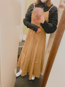 「dazzlin（ダズリン）のアイテム」を使った、ころさん（骨格ウェーブ・レディース・163cm）の春コーディネート
