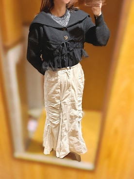 「SETUP7（セットアップセブン）のアイテム」を使った、ころさん（レディース・163cm）の秋コーディネート