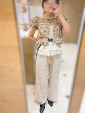 「MURUA（ムルーア）のアイテム」を使った、ころさん（レディース・163cm）の夏コーディネート