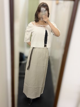 「MURUA（ムルーア）のアイテム」を使った、ころさん（レディース・163cm）の夏コーディネート
