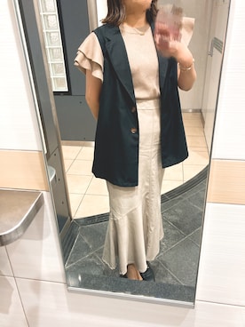 「classicalelf（クラシカルエルフ）のアイテム（スカート）」を使った、ころさん（レディース・163cm）の秋コーディネート
