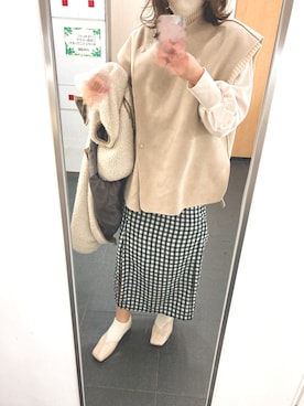 「OLIVE des OLIVE（オリーブデオリーブ）のアイテム」を使った、ころさん（骨格ウェーブ・レディース・162cm）の冬コーディネート