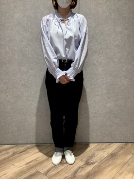 TOKYO SHIRTS橿原店さん（レディース・155cm）の春コーディネート