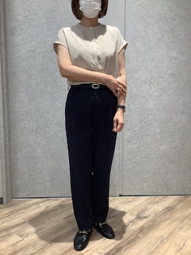 「ブリックハウス」｜TOKYO SHIRTS橿原店さん（レディース・155cm）の夏コーディネート