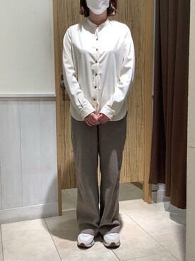 TOKYO SHIRTS橿原店さん（レディース・155cm）の冬コーディネート
