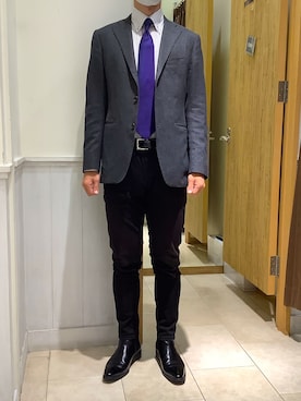 TOKYO SHIRTS橿原店さん（メンズ・172cm）の秋コーディネート