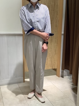 TOKYO SHIRTS橿原店さん（レディース・155cm）の夏コーディネート