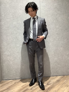 TOKYO SHIRTS橿原店さん（メンズ・171cm）の冬コーディネート