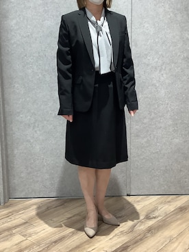 TOKYO SHIRTS橿原店さん（レディース・155cm）の春コーディネート