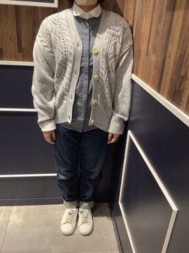 「アイテム（ビジネスシャツ）」を使った、BRICK HOUSE by Tokyo Shirts 佐久平イオンモール店さん（レディース・149cm）の秋コーディネート