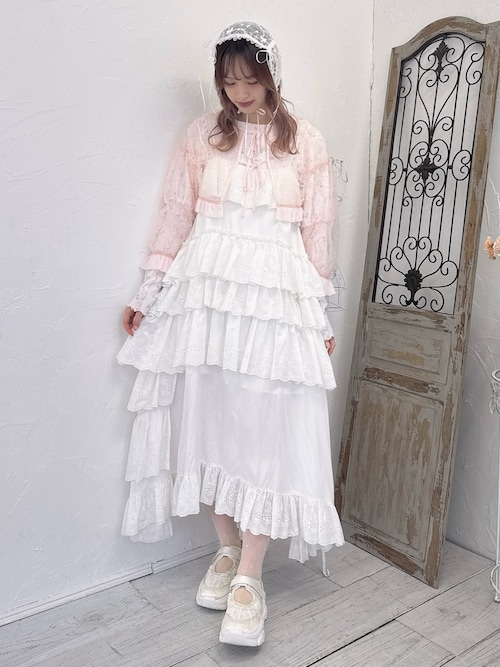 ribbon lace headdress / リボンレースヘッドドレス
