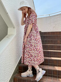 メリージェニー　フローラルラバーソールシューズ メリージェニーフローラルラバーソールシューズ