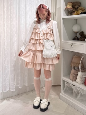 「アイテム（ワンピース/ドレス）」を使った、yunaさん（レディース・169cm）の夏コーディネート