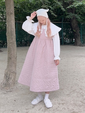 「ネコミミ」｜「アイテム（ワンピース/ドレス）」を使った、yunaさん（レディース・169cm）の夏コーディネート