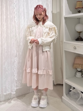 「アイテム（ブルゾン）」を使った、yunaさん（レディース・169cm）の夏コーディネート