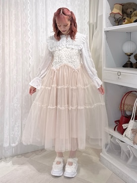 「アイテム（ワンピース/ドレス）」を使った、yunaさん（レディース・169cm）の夏コーディネート