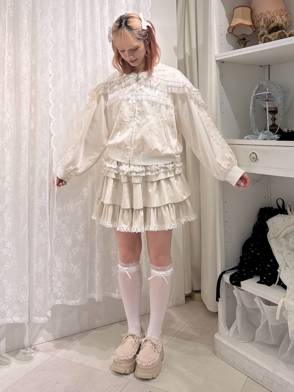 フロントのビジューがゴージャスな【CHANEL】25Pメリージェーン フロントのビジューがゴージャスな【CHANEL】25Pメリージェーン