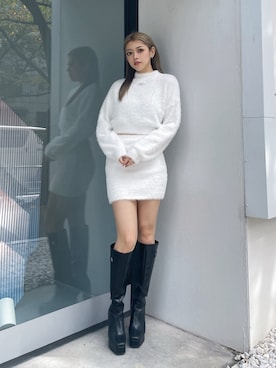 miyuさん(レディース・160cm)の冬コーディネート