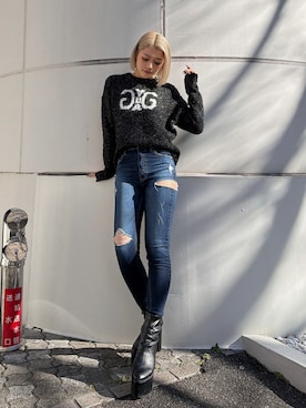 miyuさん（レディース・160cm）の冬コーディネート