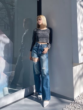 miyuさん（レディース・160cm）の春コーディネート