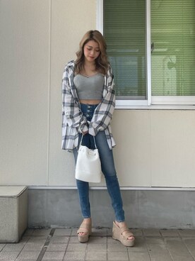 miyuさん（レディース・160cm）の夏コーディネート