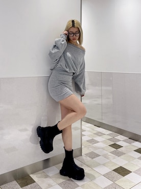 miyuさん（レディース・160cm）の冬コーディネート