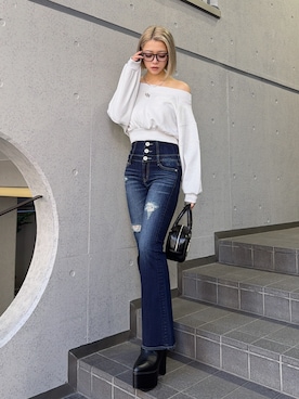 miyuさん（レディース・160cm）の冬コーディネート