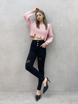 miyuさん（レディース・160cm）の冬コーディネート