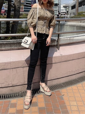 miyuさん（レディース・160cm）の春コーディネート