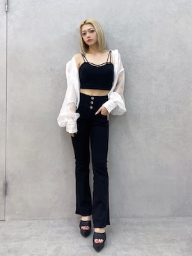 miyuさん（レディース・160cm）の春コーディネート