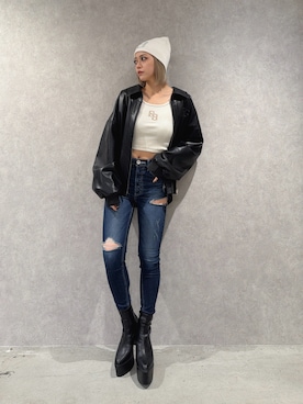 miyuさん（レディース・160cm）の春コーディネート