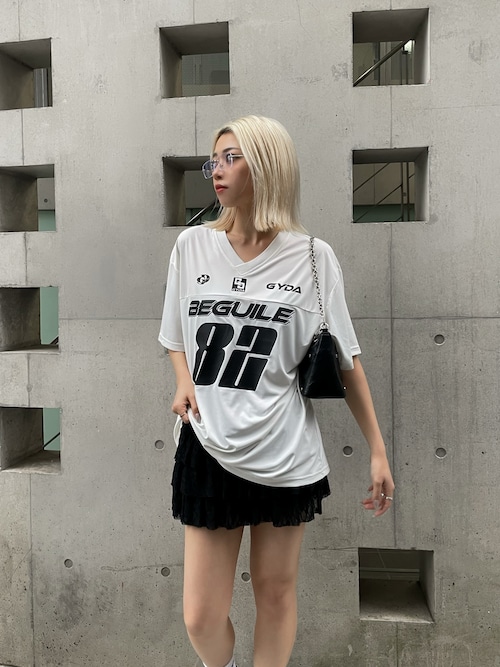 BEGUILE 82SPORTY VネックBIG Tシャツ