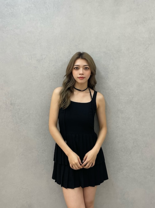 GYDA ワンピース ティアードプリーツワンピース : ZOZOTOWN