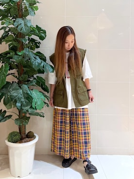 「CPCM」｜「アイテム（スカート）」を使った、kody0319さん（レディース・152cm）の夏コーディネート