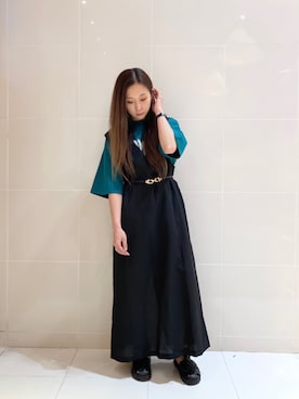 「CPCM」｜「アイテム（ワンピース/ドレス）」を使った、kody0319さん（レディース・152cm）の夏コーディネート
