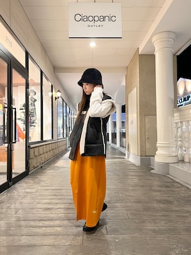 「152cm」｜「アイテム（帽子）」を使った、kody0319さん（レディース・152cm）の秋コーディネート