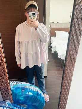 「アイテム（水着/着物・浴衣）」を使った、chiroru0827さん（レディース・160cm）の秋コーディネート