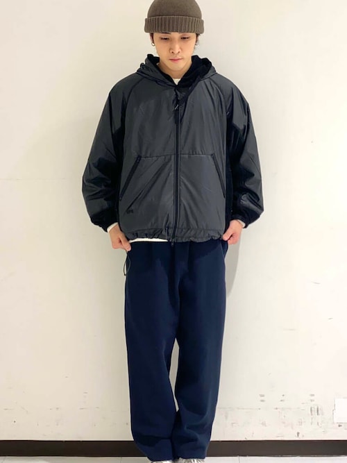 ニットセーター　デザインニット　クレイジーパターン　ネイビー US Vintage イタリア製 90s BACHRACH 立体 3D クレイジーパターン 幾何学模様 アート 総柄 デザインニット