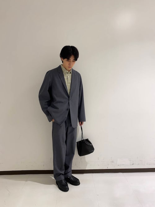 ATON WOOL TROPICAL TAPERED PANTS（その他パンツ）｜ATON（エイトン