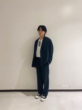 「アイテム（その他アウター）」を使った、shunnosuさん（メンズ・177cm）の夏コーディネート