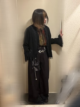 「YOSUKE（ヨースケ）のアイテム」を使った、さんななさん（レディース・153cm）の春コーディネート