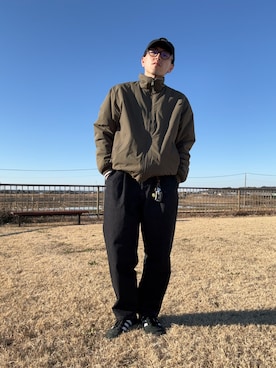 「L.L.Bean（エルエルビーン）のアイテム」を使った、ばーちーさん（メンズ・173cm）の冬コーディネート