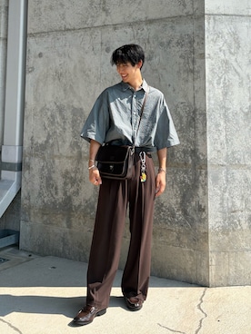 「夏服」｜たつきさん（メンズ・175cm・20代）の夏コーディネート