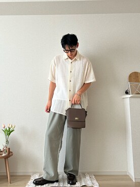 たつきさん(メンズ・175cm)の夏コーディネート