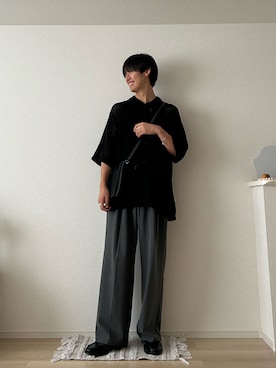 「niko and...（ニコアンド）のアイテム」を使った、たつきさん（メンズ・175cm）の夏コーディネート