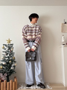 たつきさん（メンズ・175cm）の冬コーディネート