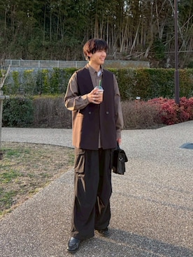 たつきさん(メンズ・175cm)の春コーディネート