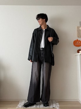 「tk.TAKEO KIKUCHI」｜たつきさん（メンズ・175cm）の秋コーディネート